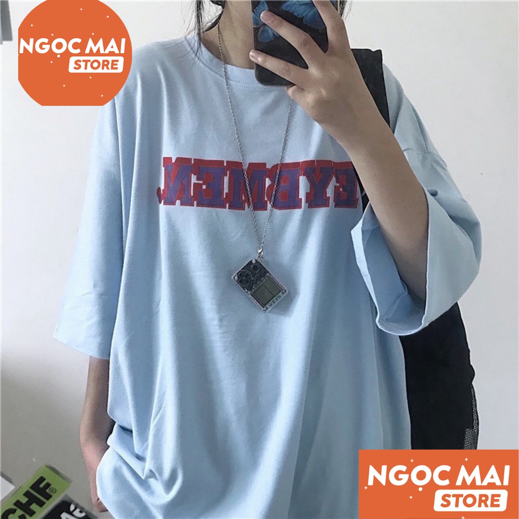 Áo Thun Nam Nữ Unisex Tay Lỡ Cổ Tròn From Rộng Hình Cool | Áo Phông Tay Lỡ Freesize 38-70kg, Thun Cotton|Ngọc Mai Store