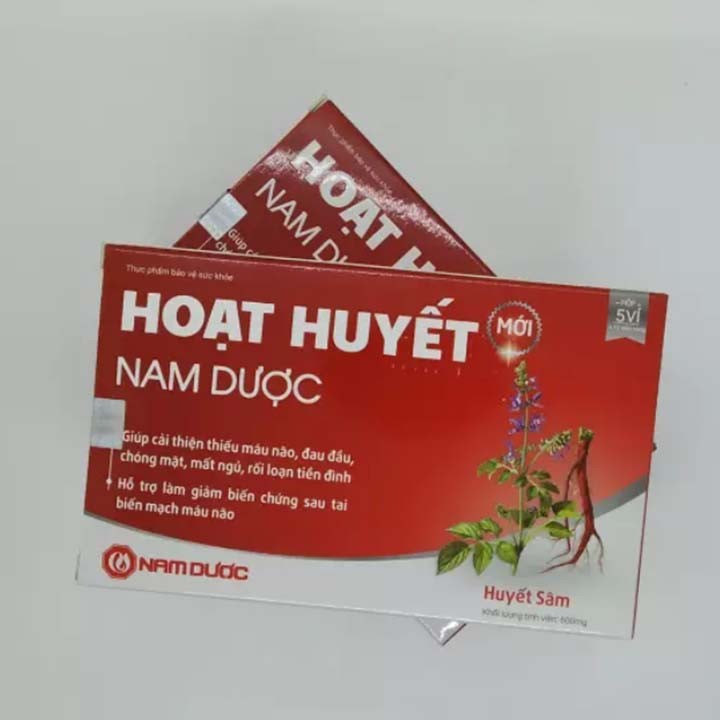Hoạt huyết Nam Dược (hộp 50 viên) - cvspharmacy