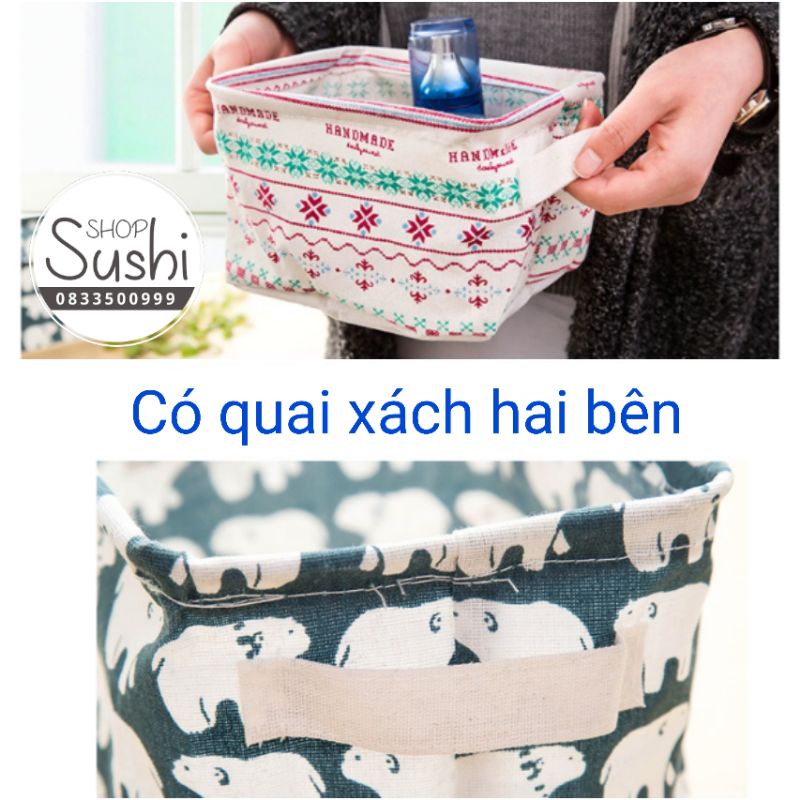 Giỏ vải đa năng, Sọt vải có quai