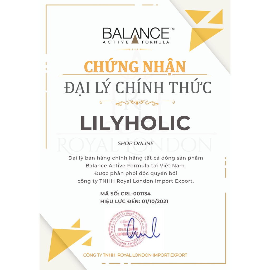 Serum Trắng Da, Mờ Thâm Balance Active Formula Vitamin C Brightening 30ml