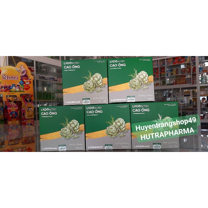 Cao Ống Uống Actiso Không Đường Ladophar