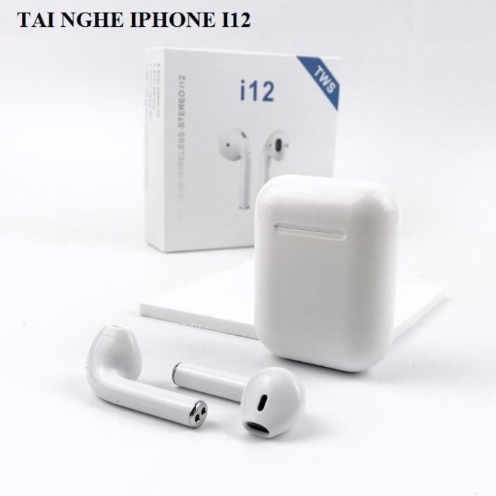 [FREESHIP] TAI NGHE BLUETOOTH - Tai Nghe Iphone i12 - Thời Gian Chờ 120 Tiếng - PHỤ KIỆN CÔNG NGHỆ HÀ NỘI - 22001