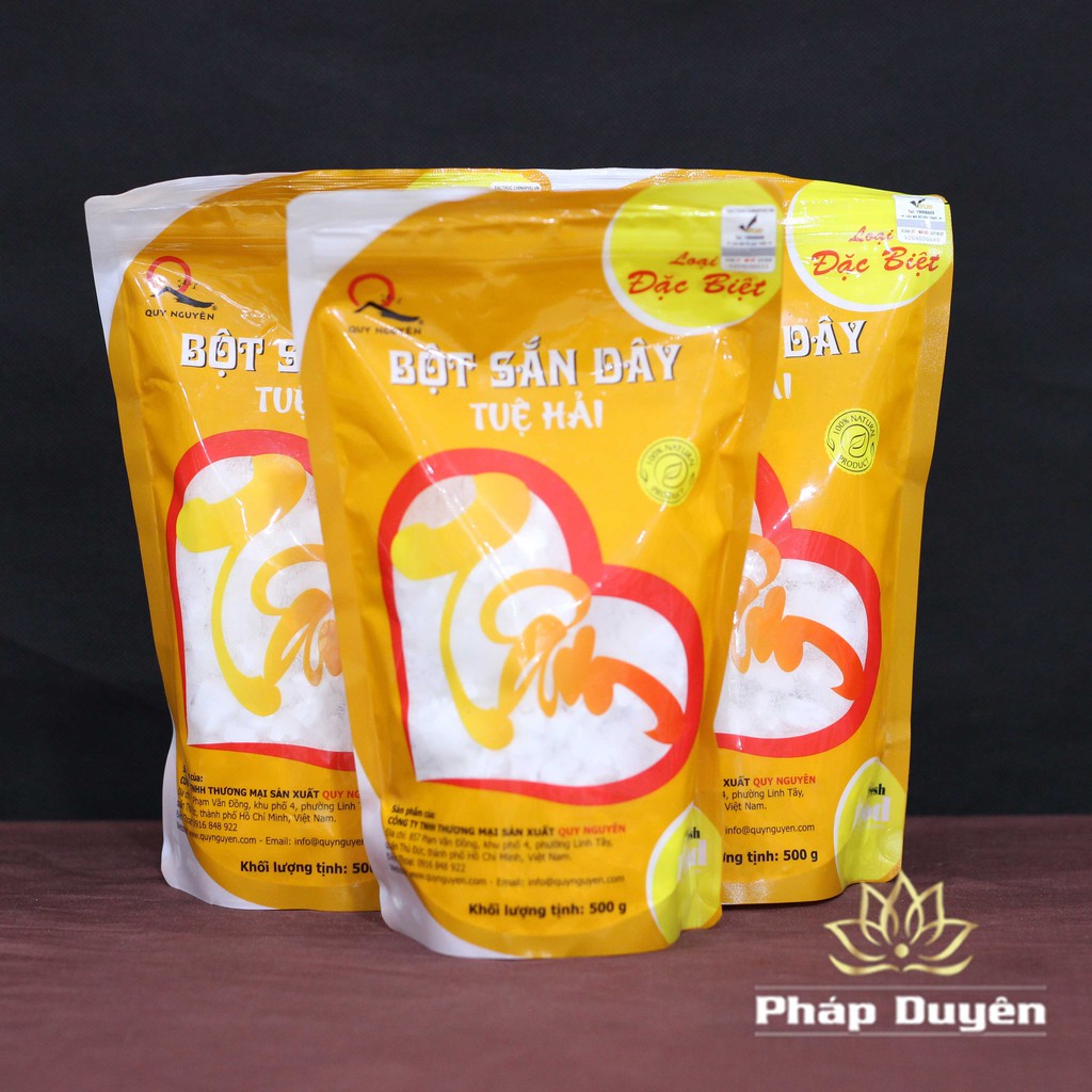 Thực Phẩm Chay - Bột Sắn Dây Quy Nguyên Đặc Biệt, Gói 500G | Shopee Việt Nam