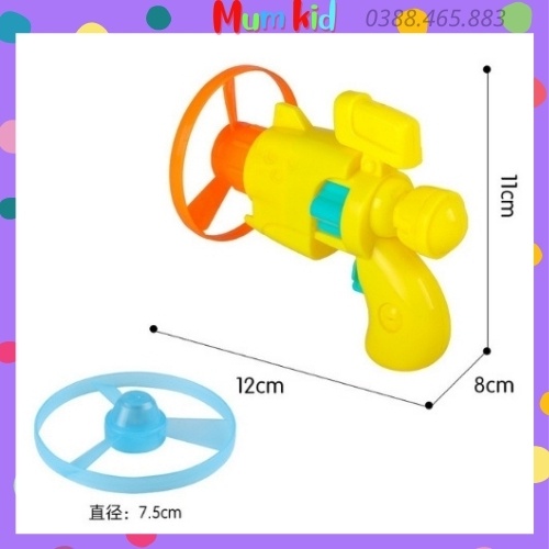 Đồ chơi trẻ em hót Tiktok súng bắn chong chóng phát sáng cho bé thông minh sáng tạo giảm xả stress MUMKID 28