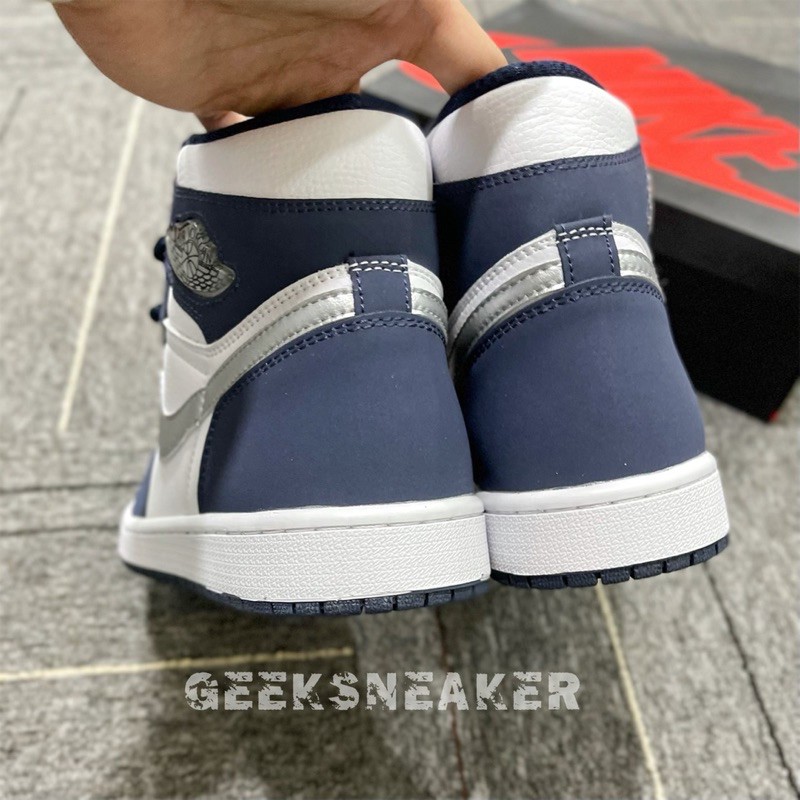 [GeekSneakerZone] GIày Jordan 1 High Top Midnight Navy 2020 COJP | BigBuy360 - bigbuy360.vn