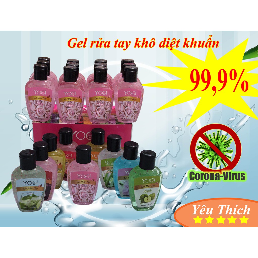 Bộ Combo 10 chai nước rửa tay khô sát khuẩn 99,9% giá cực tiết kiệm
