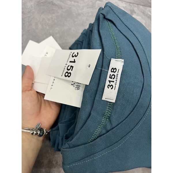 Áo phông cotton khô 3158 ( màu xanh dương đậm )