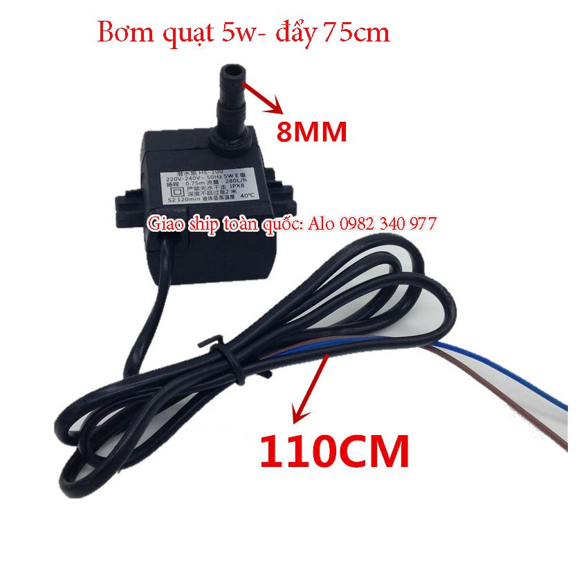 Bơm 5w quạt điều hòa