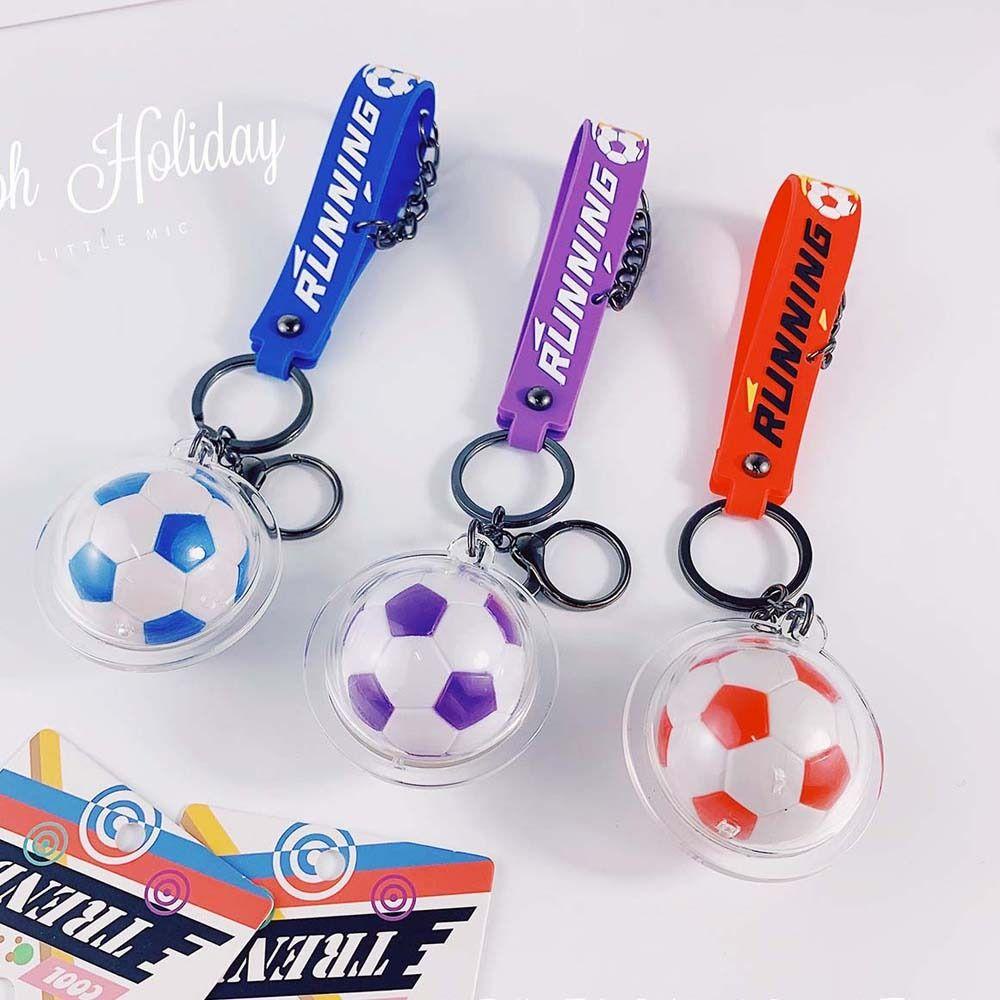 Móc Khóa Hình Quả Bóng Đá NORMAN Bằng PVC Sáng Tạo