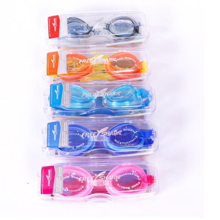 Kính bơi chống tia UV chất liệu cao cấp cho bé kèm hộp đựng