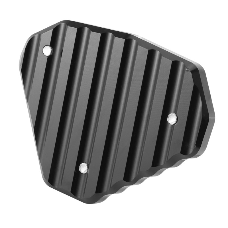 Motorcycle Kickstand Extension Plate Foot Side Stand Enlarge Pad for G310GS G310 GS 2017 2018(Black)