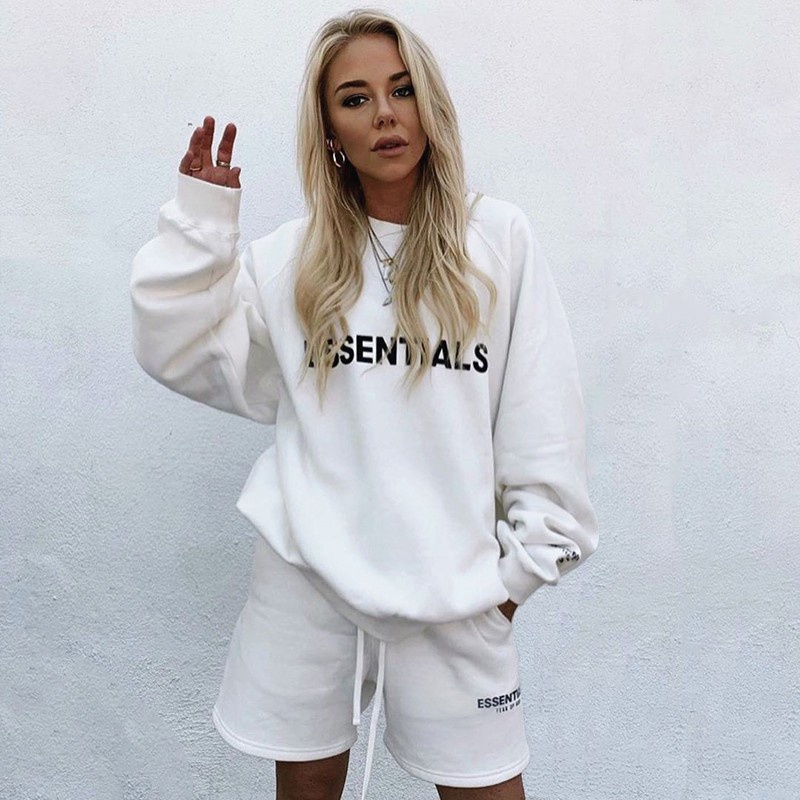 Áo sweater hoodie ESSENTIALS Unisex oversize Cotton nỉ lót bông SG | BigBuy360 - bigbuy360.vn