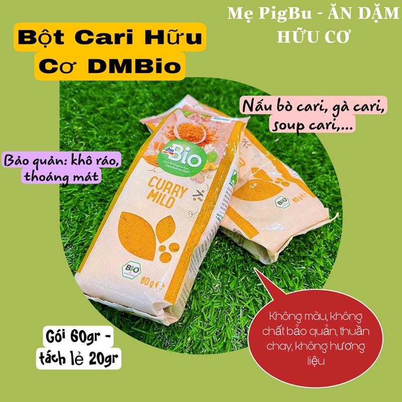 BỘT CARI HỮU CƠ DM BIO ĐỨC