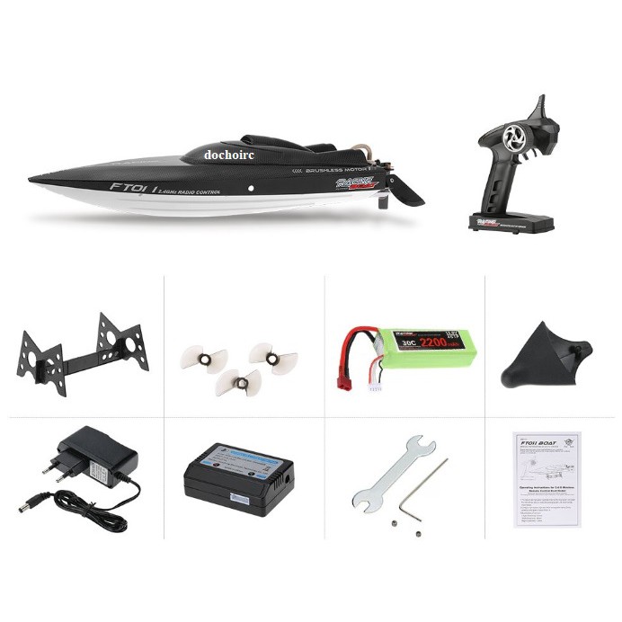 Cano điều khiển từ xa tốc độ cao động cơ không chổi thanh Feilun FT011