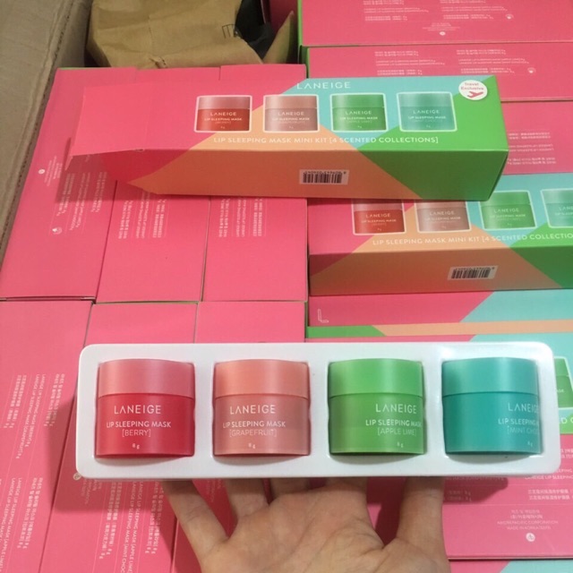 Set ủ môi Laneige 4 mùi | BigBuy360 - bigbuy360.vn