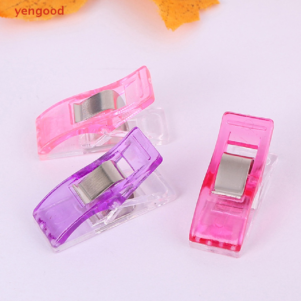 Set 50 Kẹp Nhựa Nhiều Màu Sắc Đa Năng Tiện Dụng