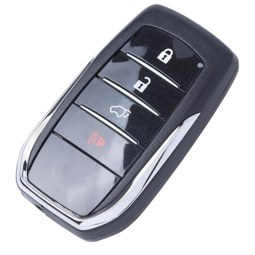 Bao da bọc ốp chìa khoá xe ô tô Toyota Fortuner Legender 2022, da bò nhiều màu, khâu thủ công To36F