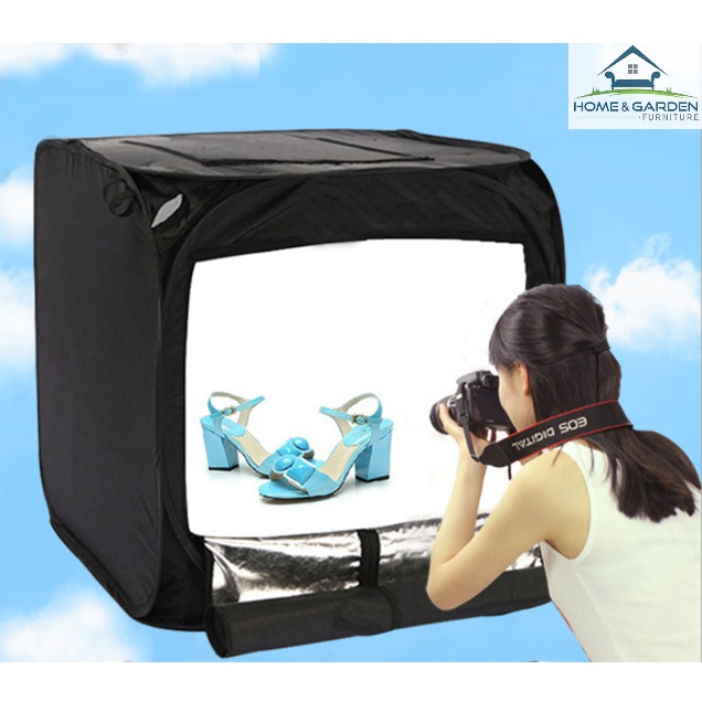 Hộp chụp Studio Box Light 80x80cm 5500K - Home and Garden ( Hàng hot )