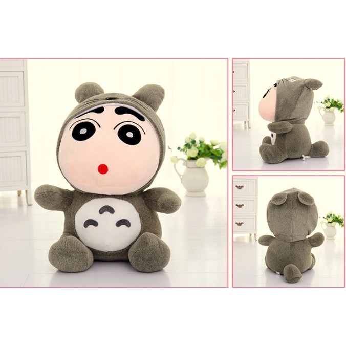 Gấu Bông Cushin Mặc Áo Totoro Thật Dễ Thương lông nhung