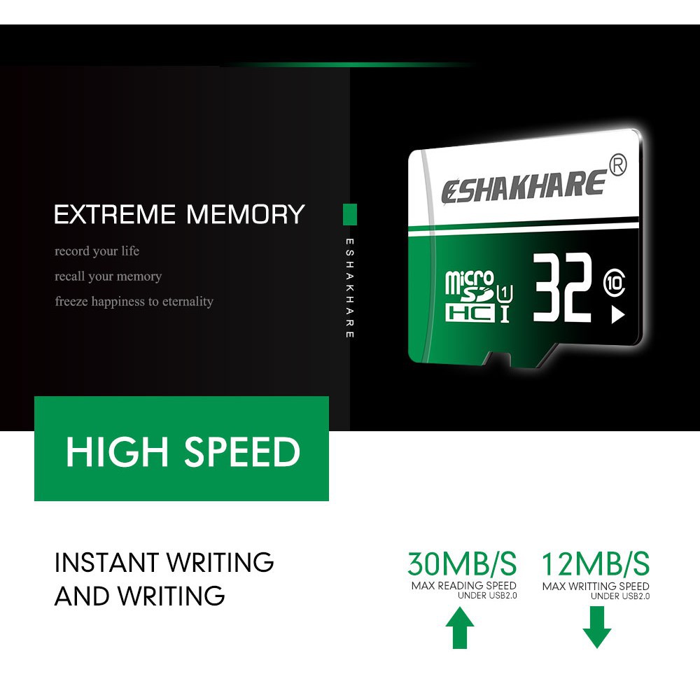 Thẻ nhớ Micro SD EVO Plus dung lượng 16GB / 32GB / 64GB / 128GB tốc độ truyền 30mb/S | BigBuy360 - bigbuy360.vn