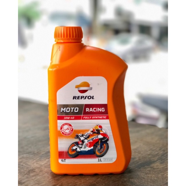 Dầu nhớt Repsol 10W-40 Racing 1L bốc máy, êm ái dành cho xe côn tay và PKL