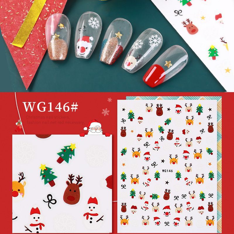 Hình dán sticker 3d noel thần tài tết 2021