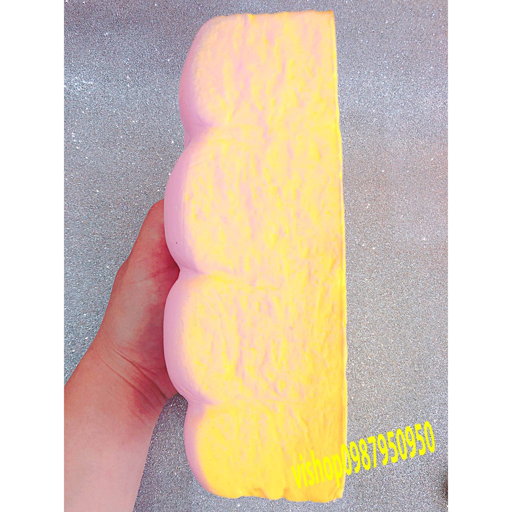 BÁN XẢ ĐỒ CHƠI SQUISHY BÁNH MỲ TO ĐÙNG CỰC TO