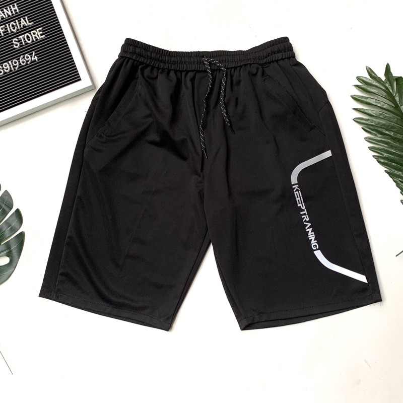 Quần ngố nam vải thun KEEPTRAINING | BigBuy360 - bigbuy360.vn