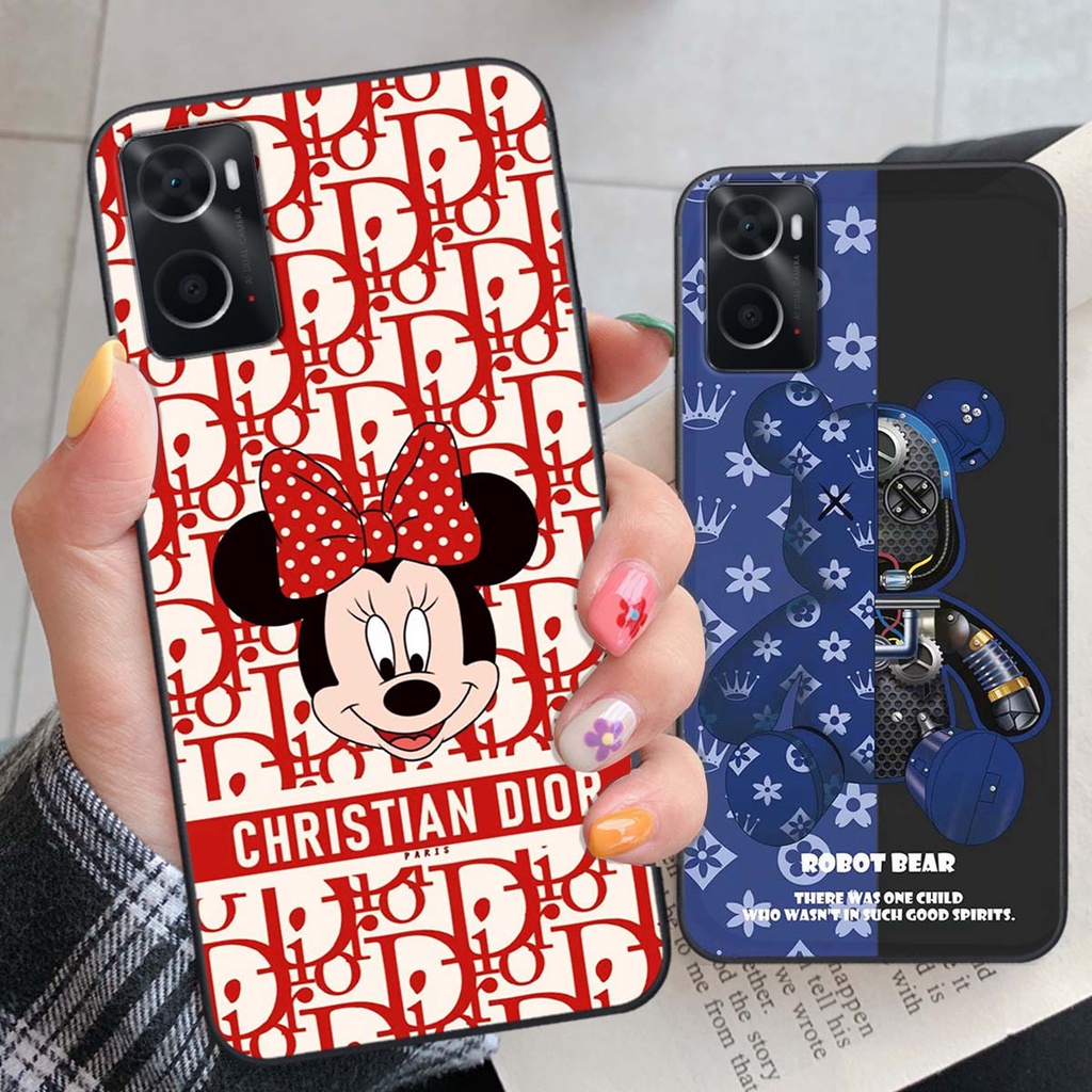 Ốp Oppo A76 hình thương hiệu, thời trang, cute, đáng yêu