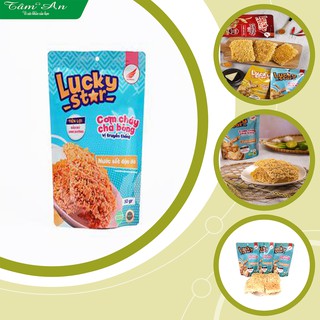 {TÂM AN} CƠM CHÁY CHÀ BÔNG LUCKY STAR VỊ TRUYỀN THỐNG - gói 50g