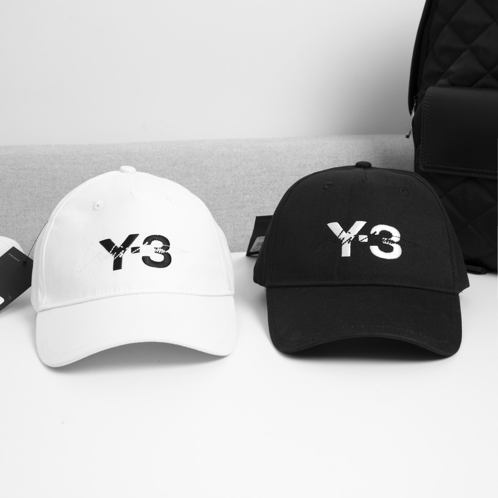 Mũ lưỡi trai nam Yohji Yamamoto hàng hiệu Nón kết đẹp chất vải kaki Y3 Baseball Logo Thêu