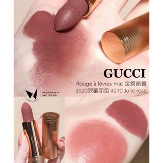 GUCCI - Son thỏi Rouge A Levres Mat Lip Colour