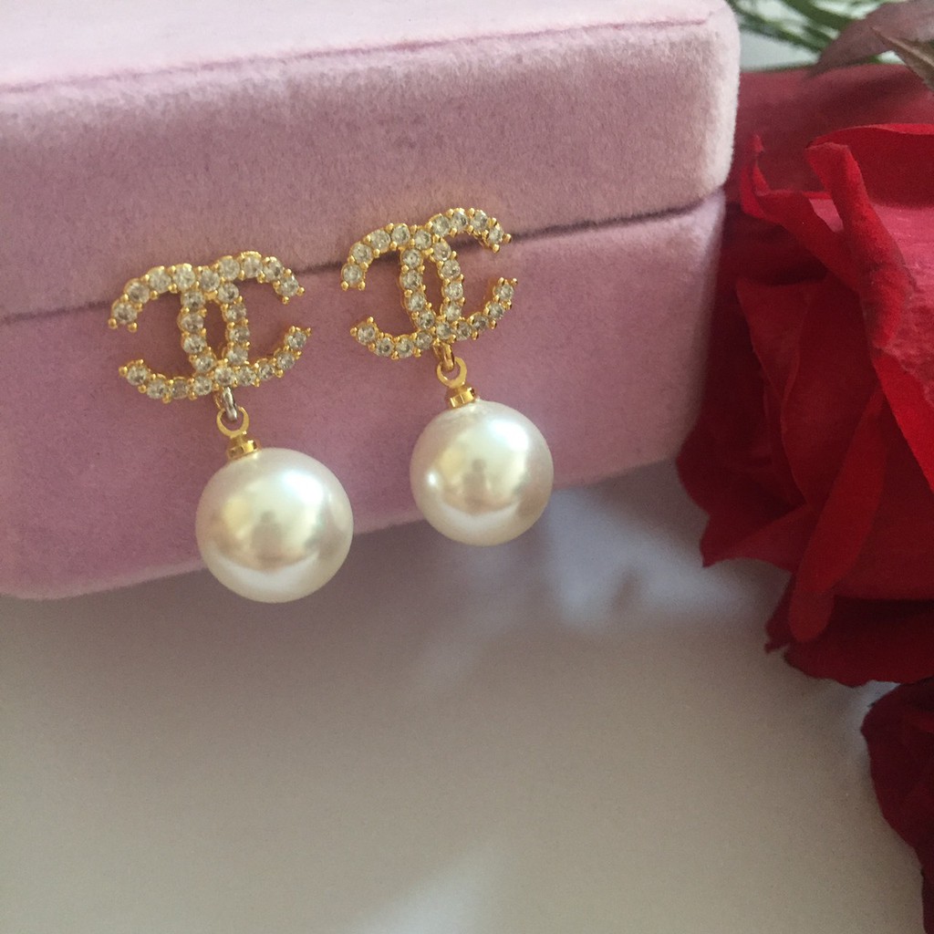 Bông Tai Nữ Ngọc đính Đá T180 NaMoo Jewelry