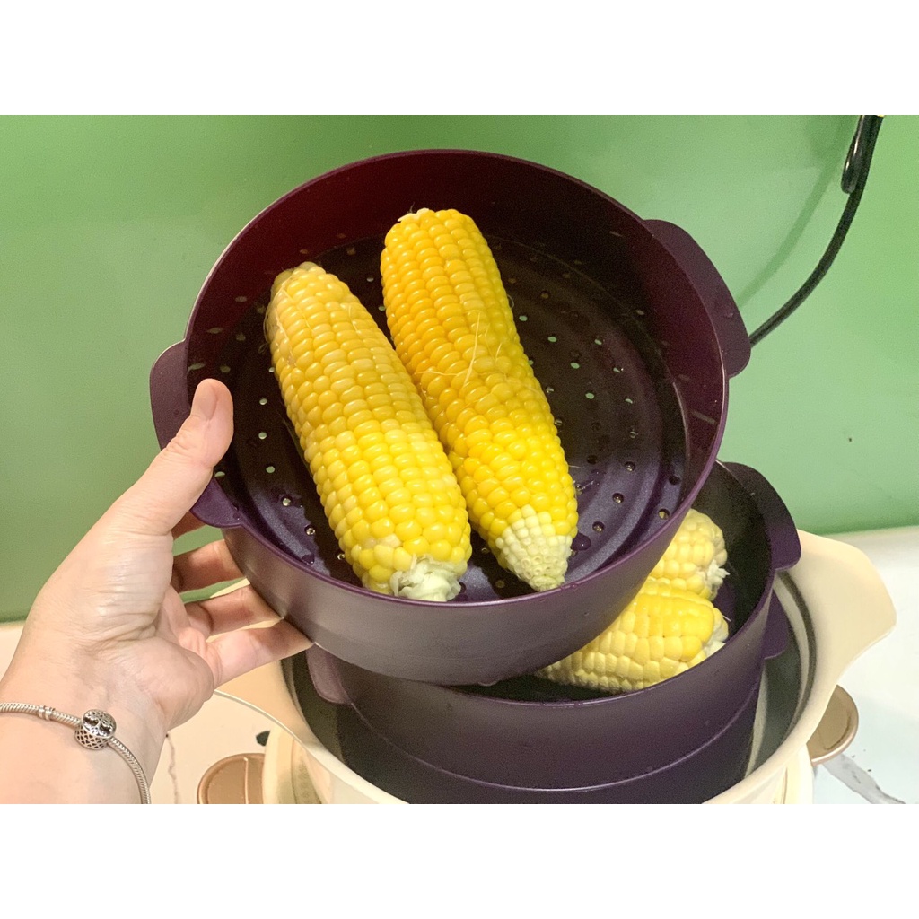 Xửng hấp 3 Tầng Steam It Màu Tím