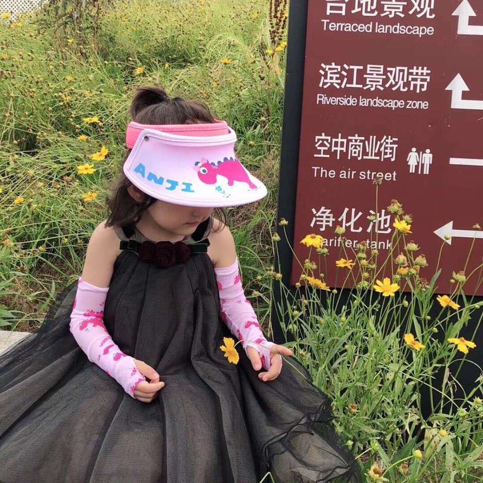 Mũ trẻ em chống nắng lưỡi trai có vành rộng