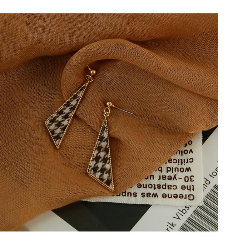 Khuyên tai hình học thời trang Hàn Quốc cá tính