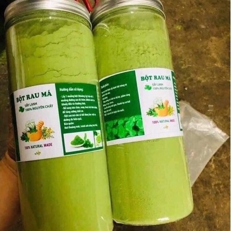 [Giá sỉ]Bột Rau Má Lọ 500gr - Hàng Loại 1