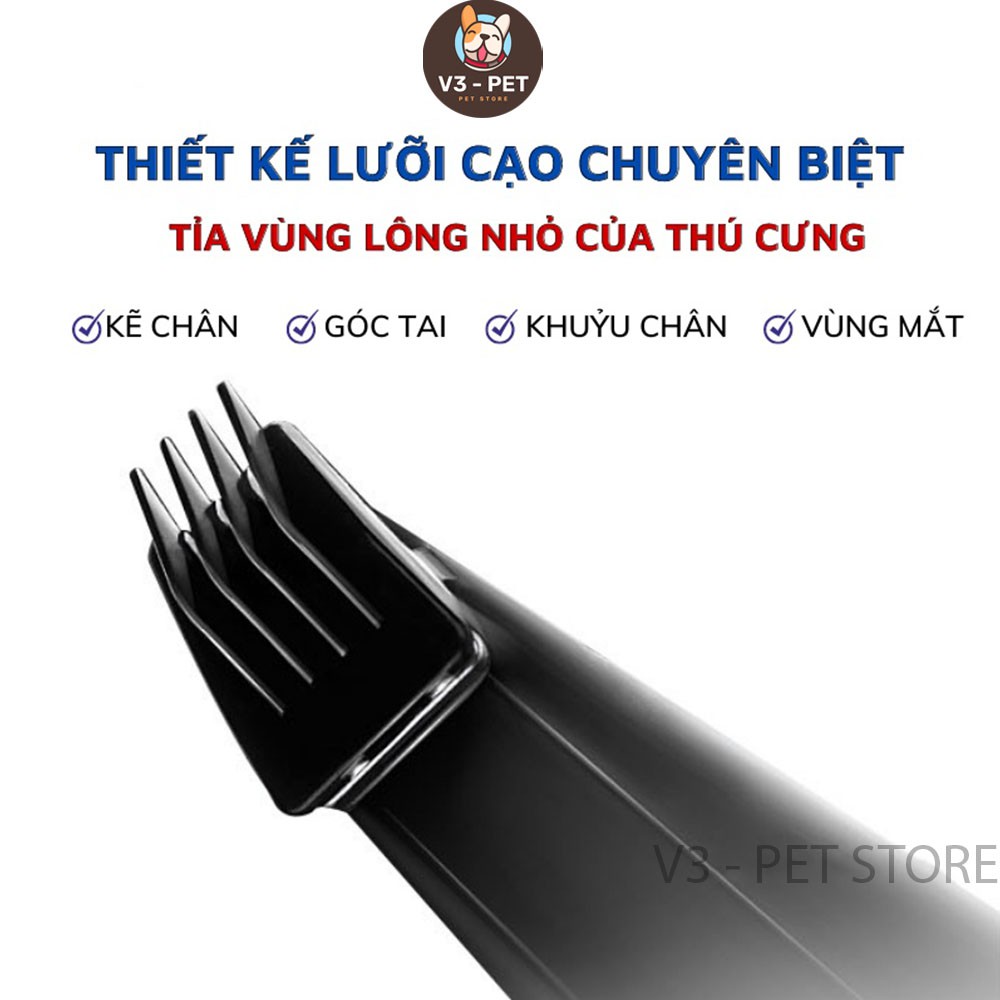 Tông Đơ Tỉa Lông Chân Chó Mèo, Hàng Nhập Khẩu Chất Lượng Cao, HK-275A