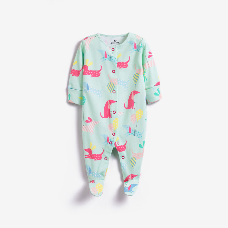 Bộ cotton giấy dài tay cho bé sơ sinh 3-15kg cúc giữa Body dài tay liền thân, bodysuit dài tay cotton cho bé trai và bé gái sơ sinh từ