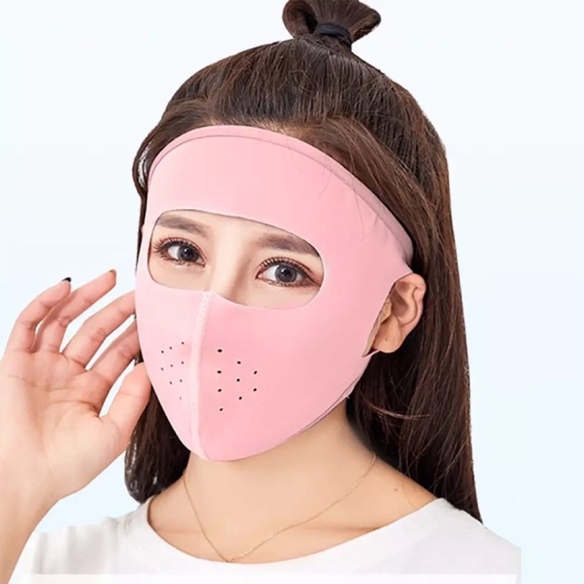 Khẩu trang Kín mặt chống tia UV nhiều mầu ảnh thật | BigBuy360 - bigbuy360.vn