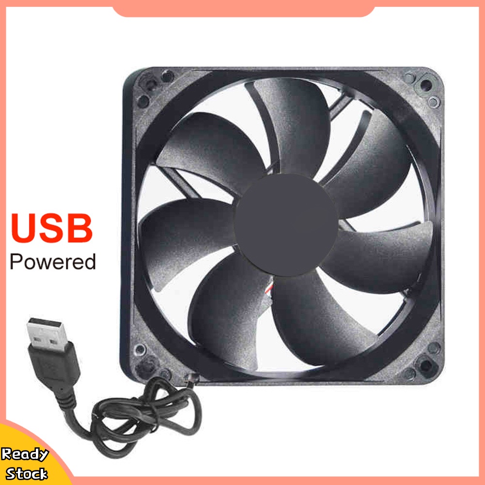 Bộ quạt tản nhiệt USB 12cm 1200RPM 5V cho máy tính