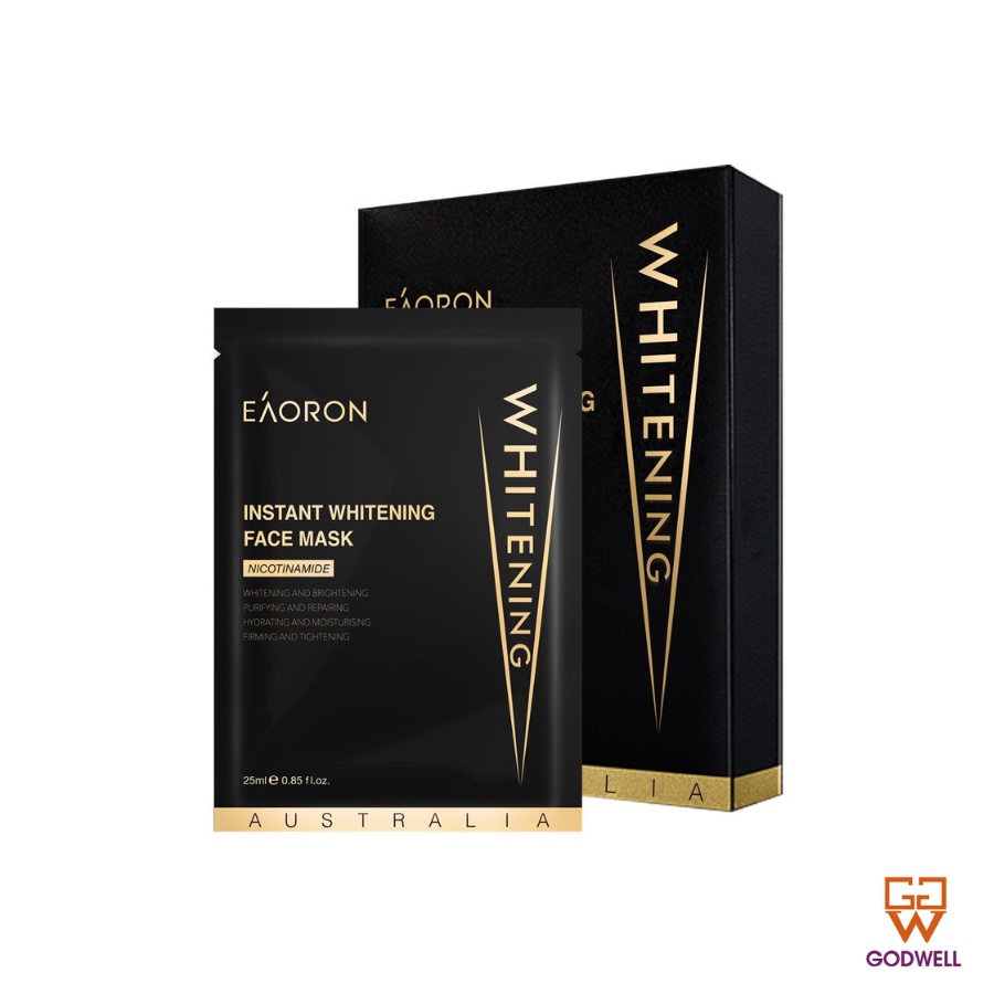 Mặt nạ dưỡng trắng da cao cấp Eaoron Instant Whitening Face Mask hộp 5 miếng