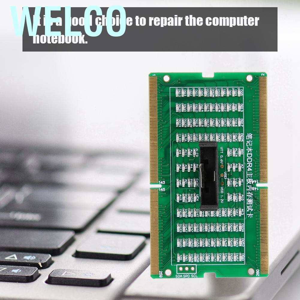 Thanh Kiểm Tra Thẻ Nhớ Máy Tính Có Đèn Led Welco Ddr2 Ddr3 Ddr4 | BigBuy360 - bigbuy360.vn