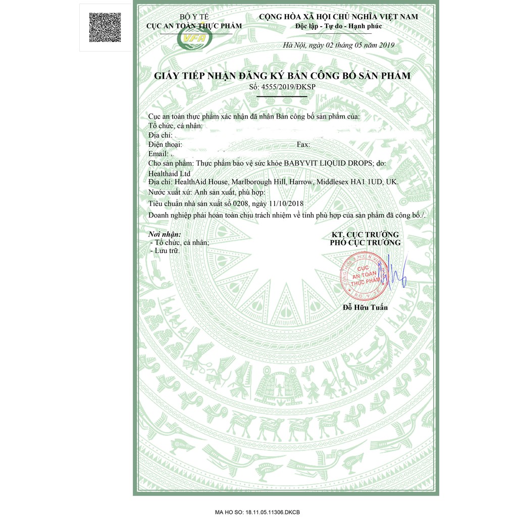 Vitamin Tổng Hợp Babyvit liquid