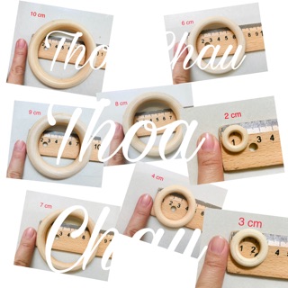 Khoen Tròn Gỗ | Vòng Gỗ Tròn
