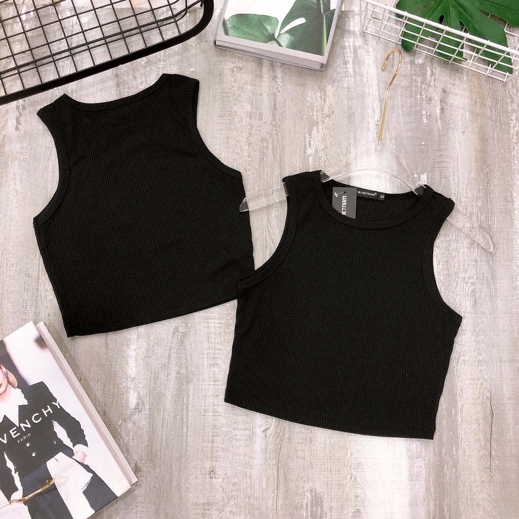 Áo Croptop Nữ Ullzang Cao Cấp Co Dãn 4 Chiều Có Bigsize