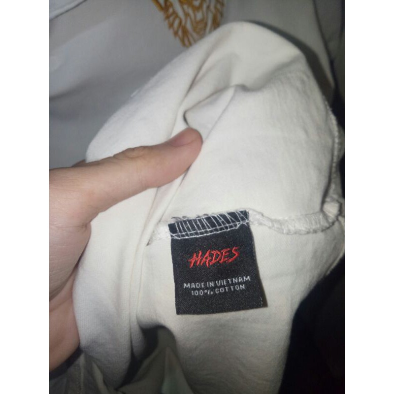 Pass tee Hades trắng phuckhang