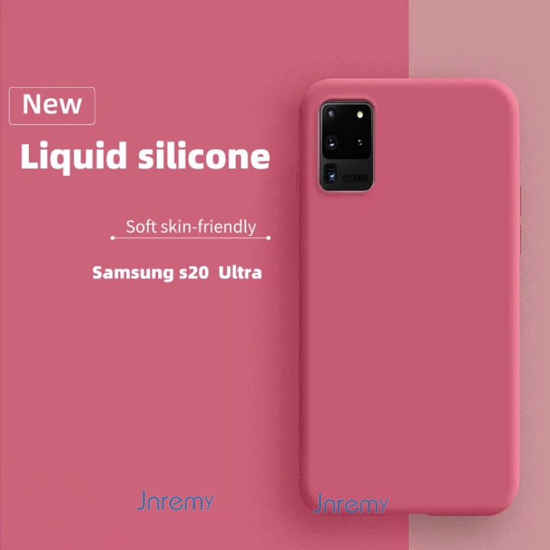 Ốp điện thoại silicone lỏng chống sốc cho Samsung Galaxy S20 S20 Ultra S20 Plus | BigBuy360 - bigbuy360.vn