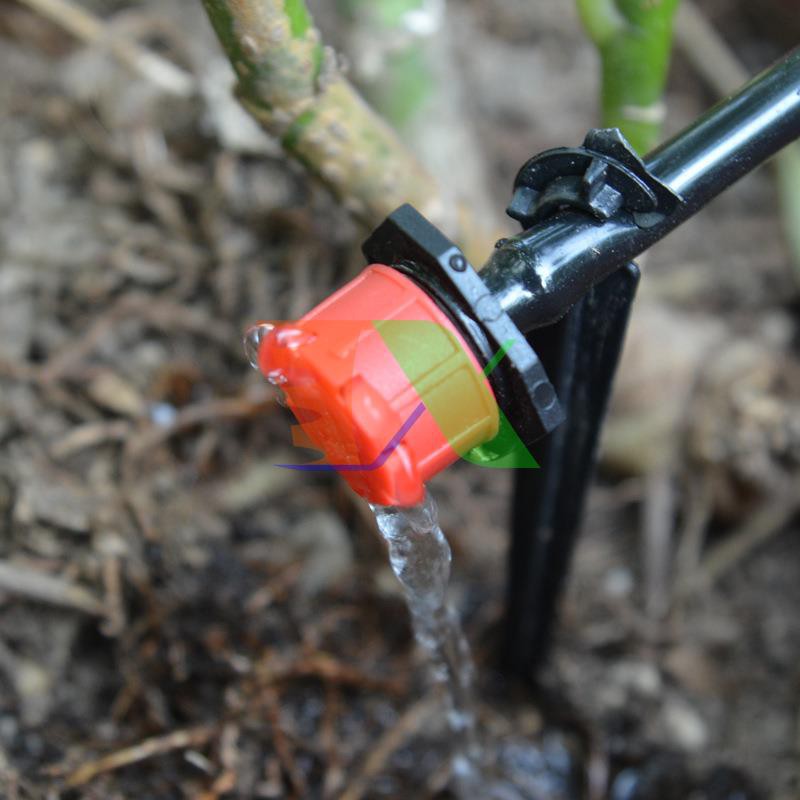 1000 Đầu tưới gốc 8 tia TM-8050, Béc tưới 8 tia điều chỉnh lưu lượng, Bọ nhỏ giọt 8 tia