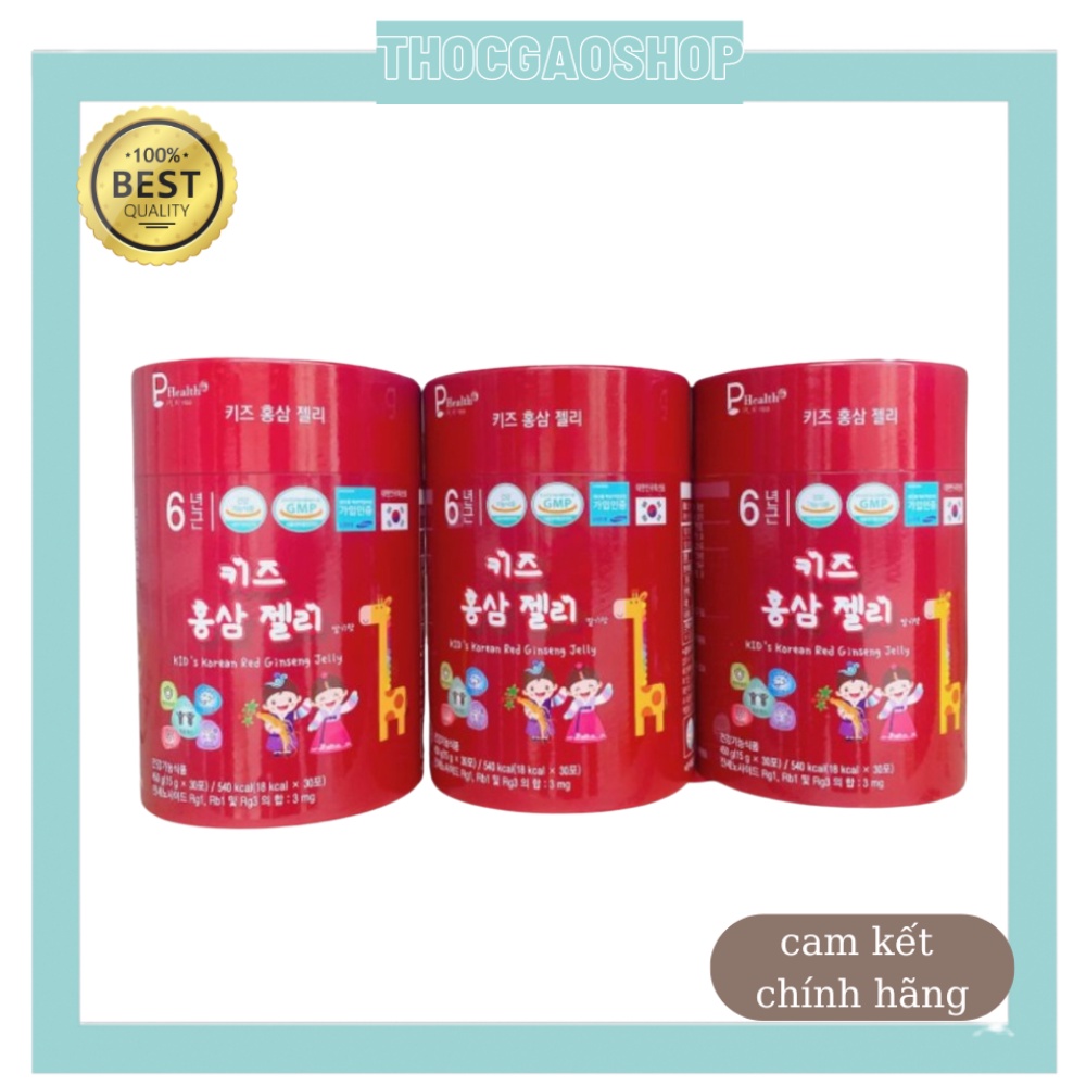 Thạch hồng sâm Baby Hàn Quốc hương dâu tây THOCGAOSHOP8989